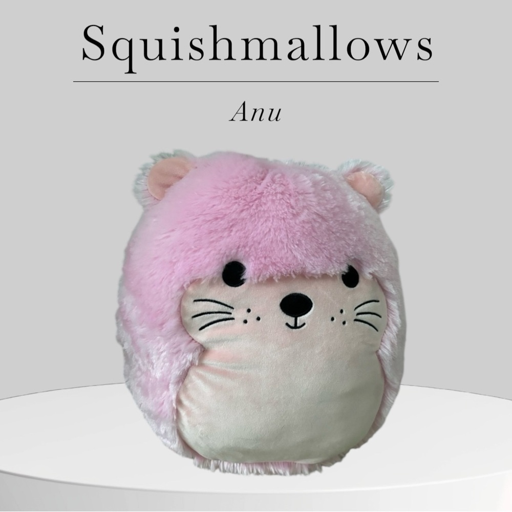 NWT Fuzz A Mallows By Squishmallows - Anu